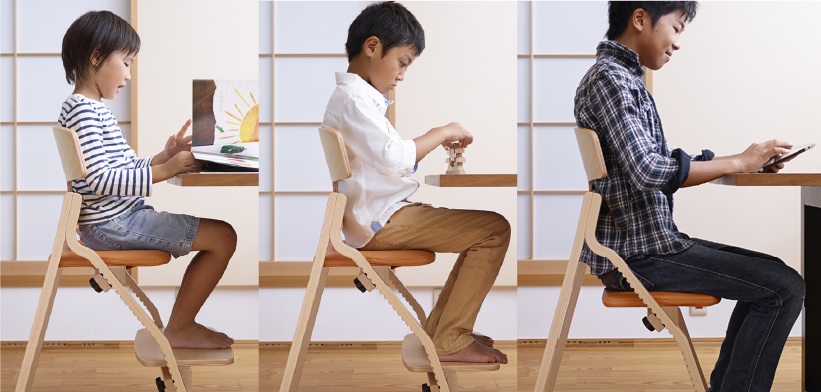 子どもたちの姿勢を守る椅子 | インテリアショップ・ルーミングプラス
