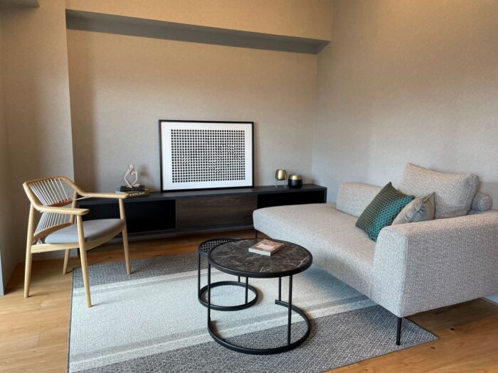 カジュアルモダンなマンションコーディネート